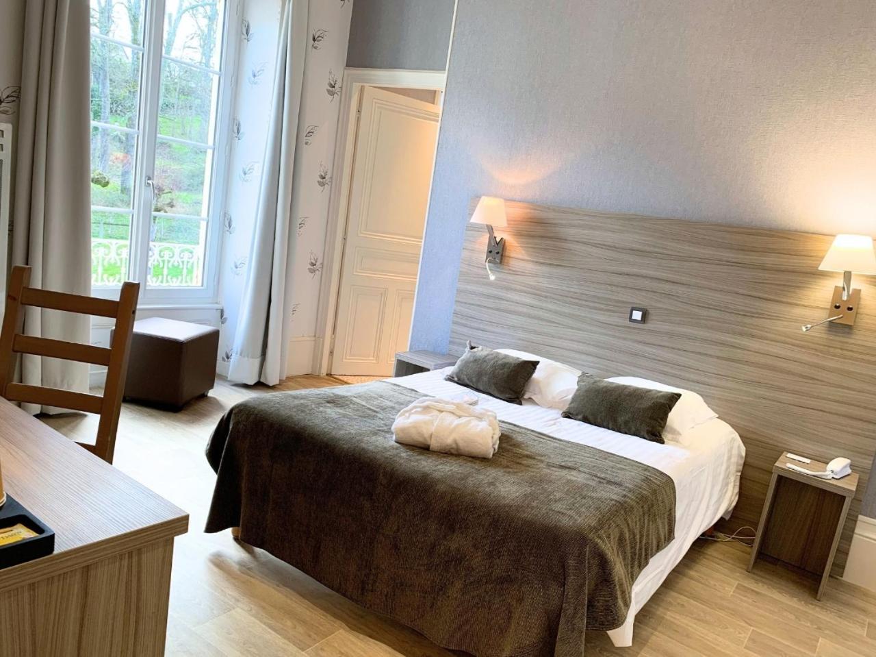 Grand Hotel De Bourbon-Lancy - Spa Et Restaurant - Logis מראה חיצוני תמונה